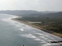 Playa de Ayampe desde el mirador
